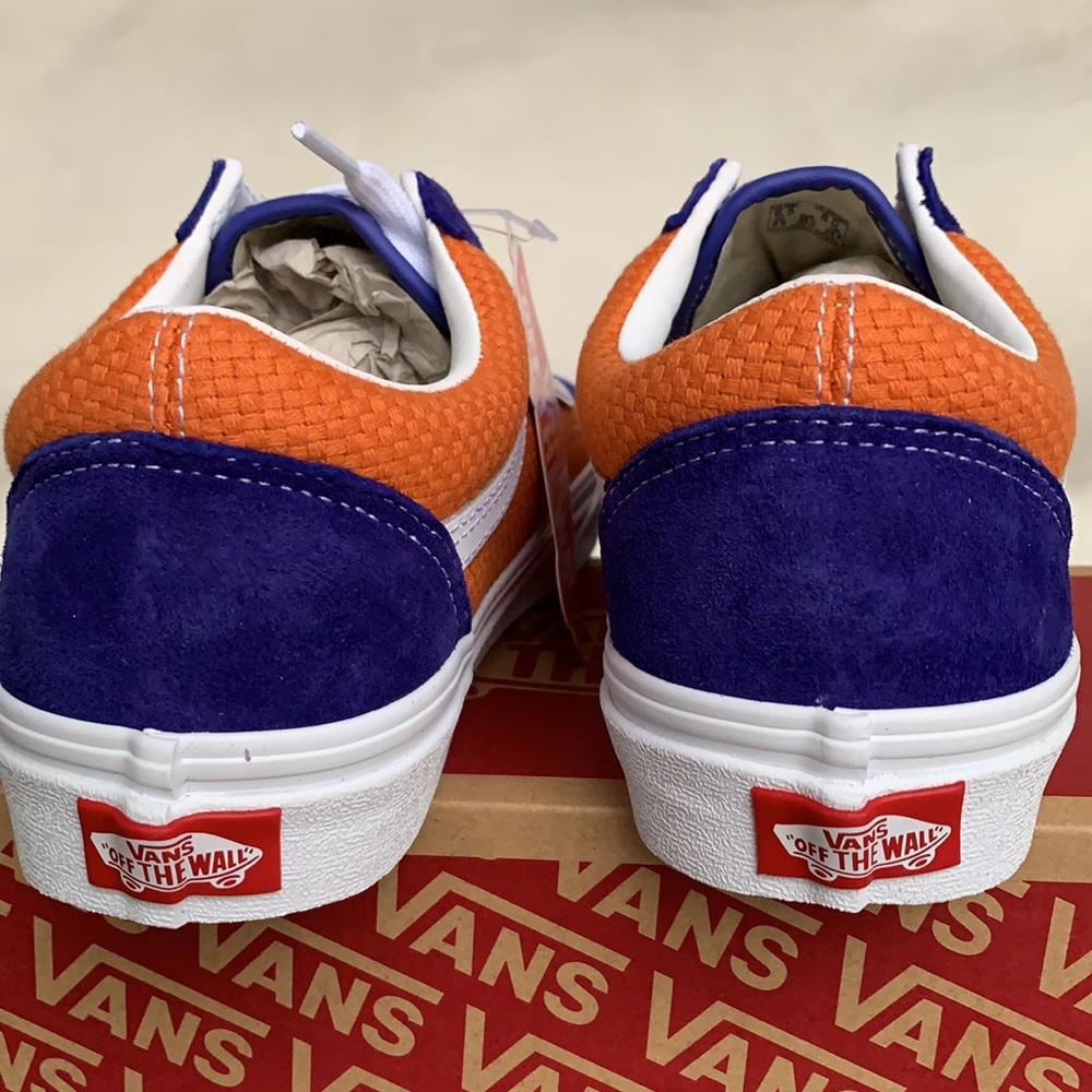 VANS OLD SKOOL P & C Royal Blue/Apricot Buff Men’s - Picture 10 of 14